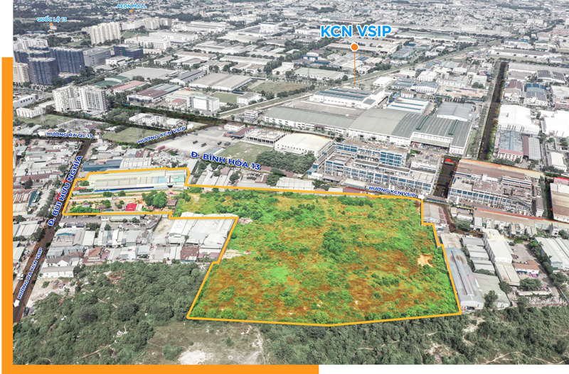 5ha Mặt tiền Bùi Hữu Nghĩa, Thuận An, Bình Dương